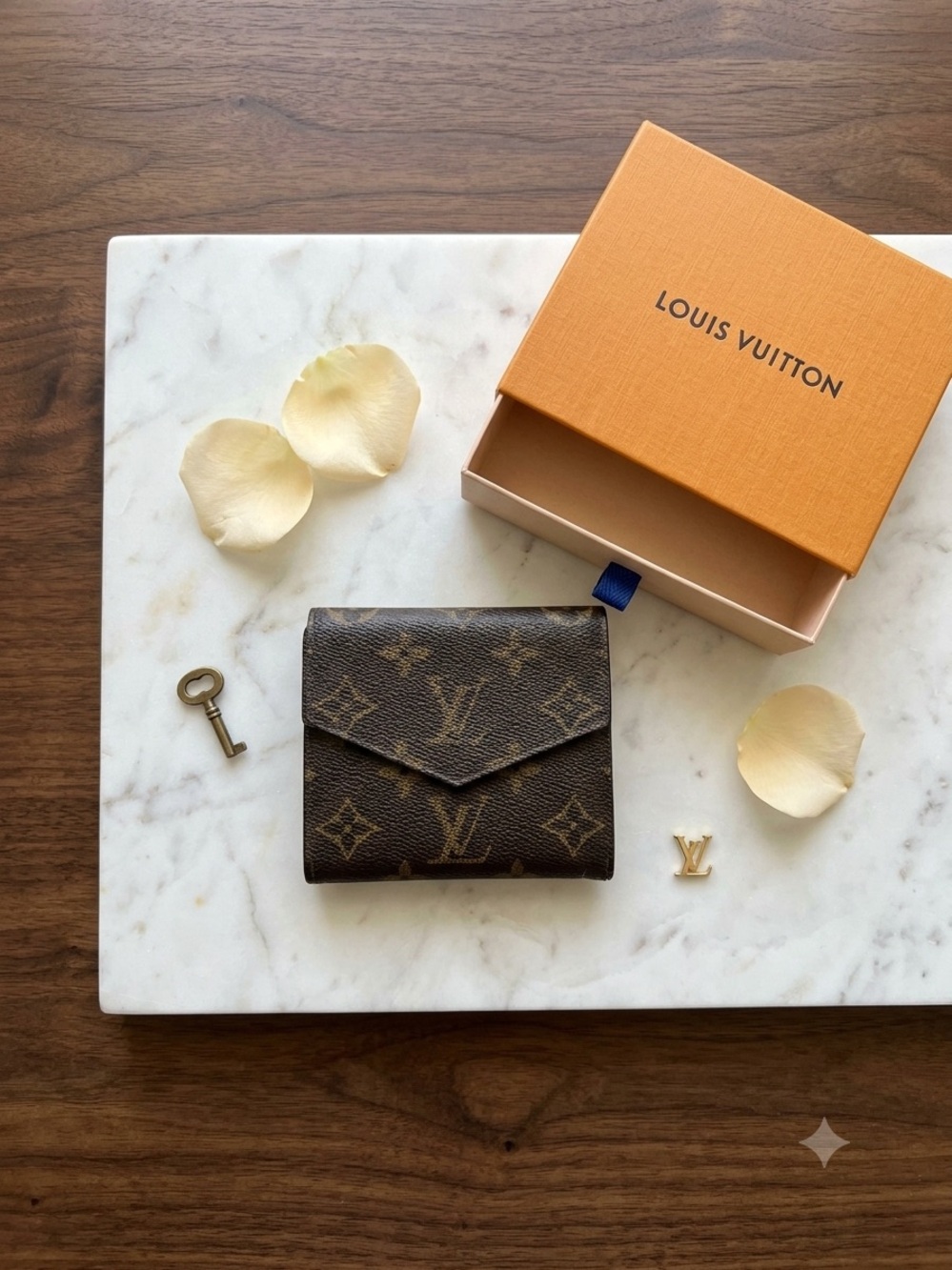 Louis Vuitton Monogram Compact Wallet 1987